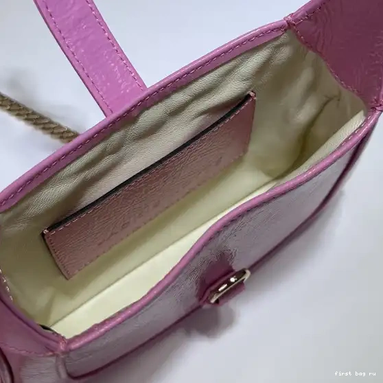 First bag ru JACKIE GUCCI SHOULDER BAG-19.5*18*3.5CM 0626